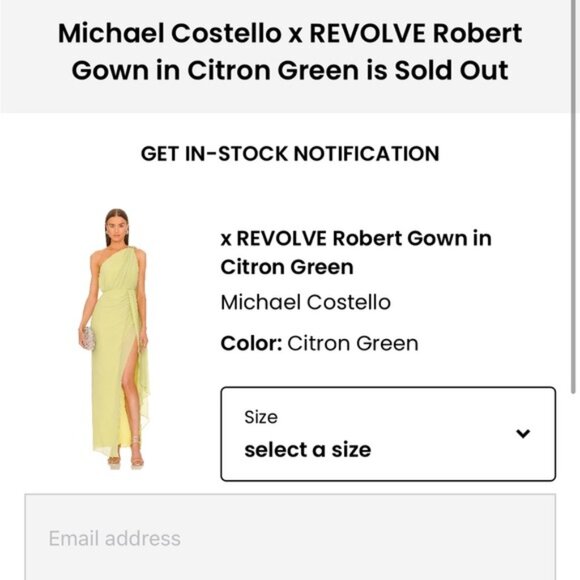 X Revolve Robert Gown - Picture 3 of 5